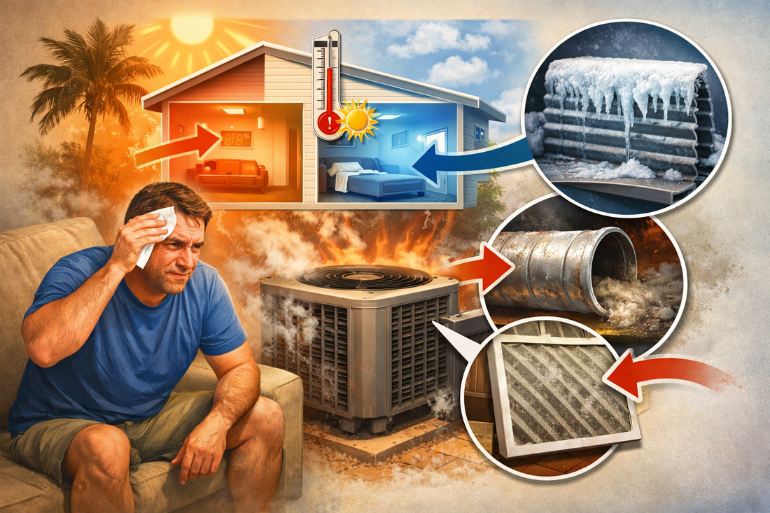 Why Does My AC Run But Not Cool the House?