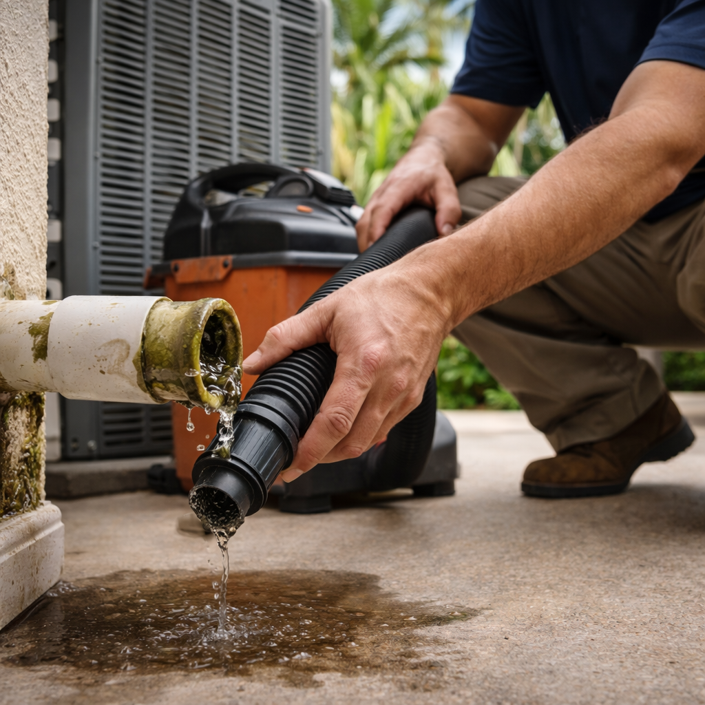 How to Prevent AC Drain Line Clogs in Florida