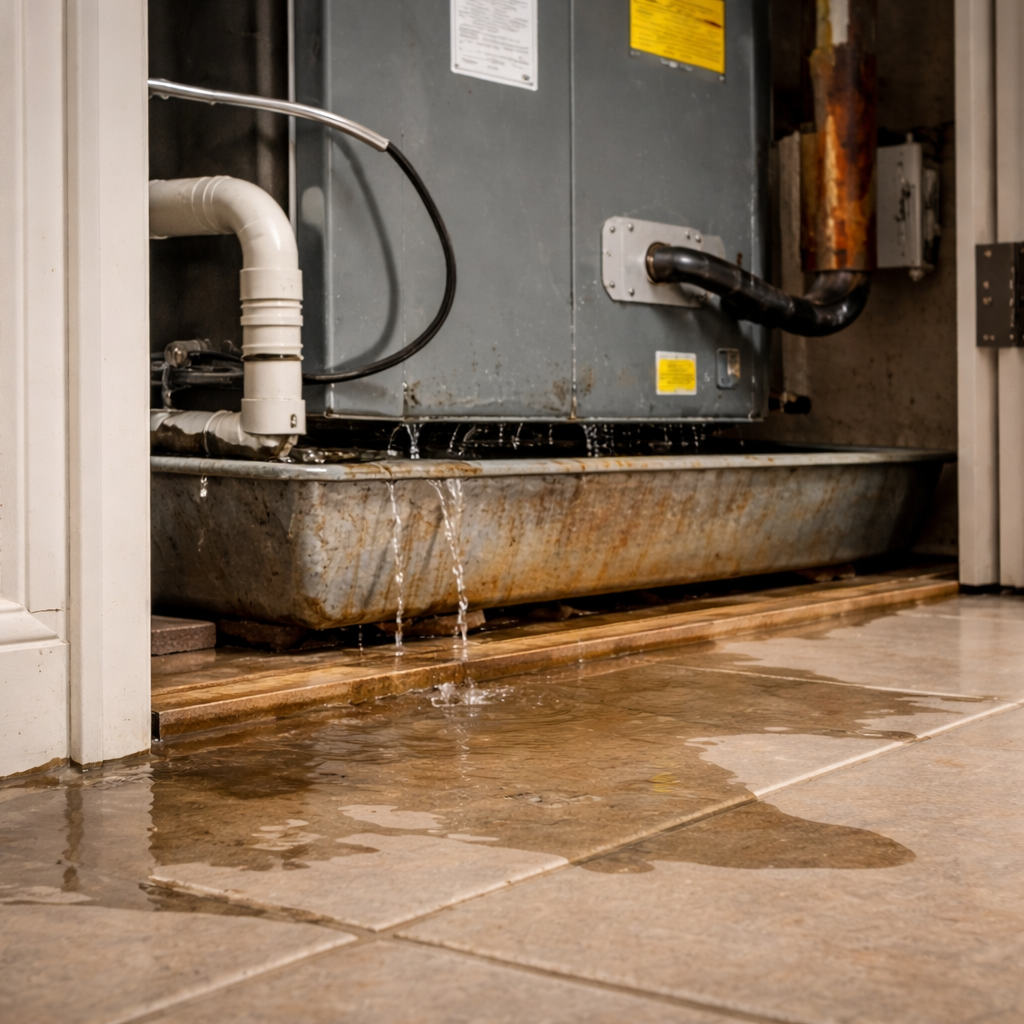 Water Around Your Indoor AC Unit? Here’s What It Means