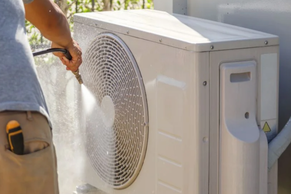How to Clean Your Outside AC Unit Safely