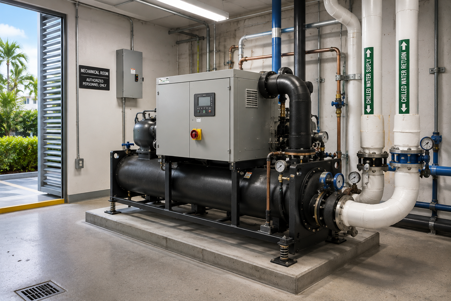 Chiller Maintenance for Buildings